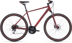 ΠΟΔΗΛΑΤΟ CUBE NATURE DARKRED N RED 2022 DRIMALASBIKES